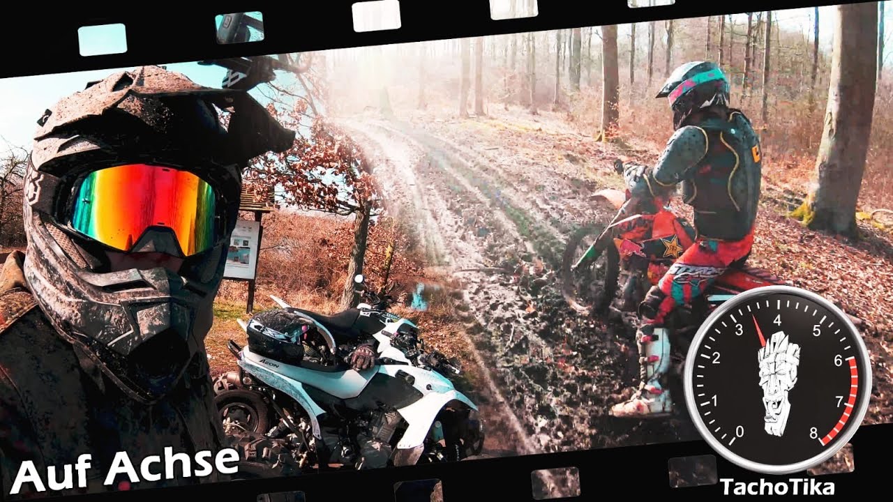 AEON COBRA 420 TESTFAHRT (KYMCO 300R,SMC 150, KTM                         #TACHOTIKA#AUFACHSE