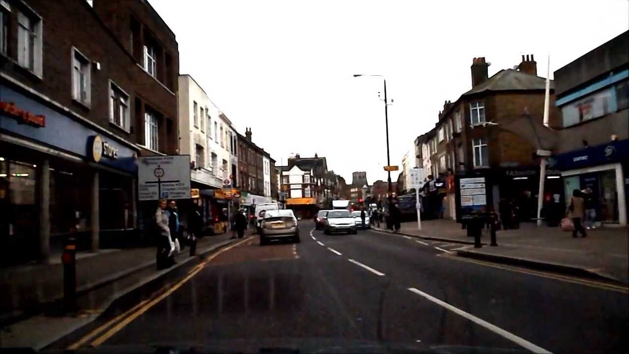 Journey along High Street Penge SE20.