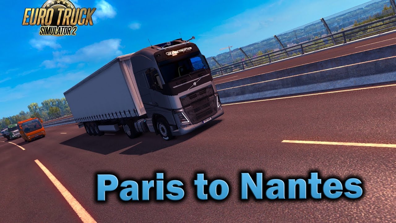ets 2: Paris to Nantes
