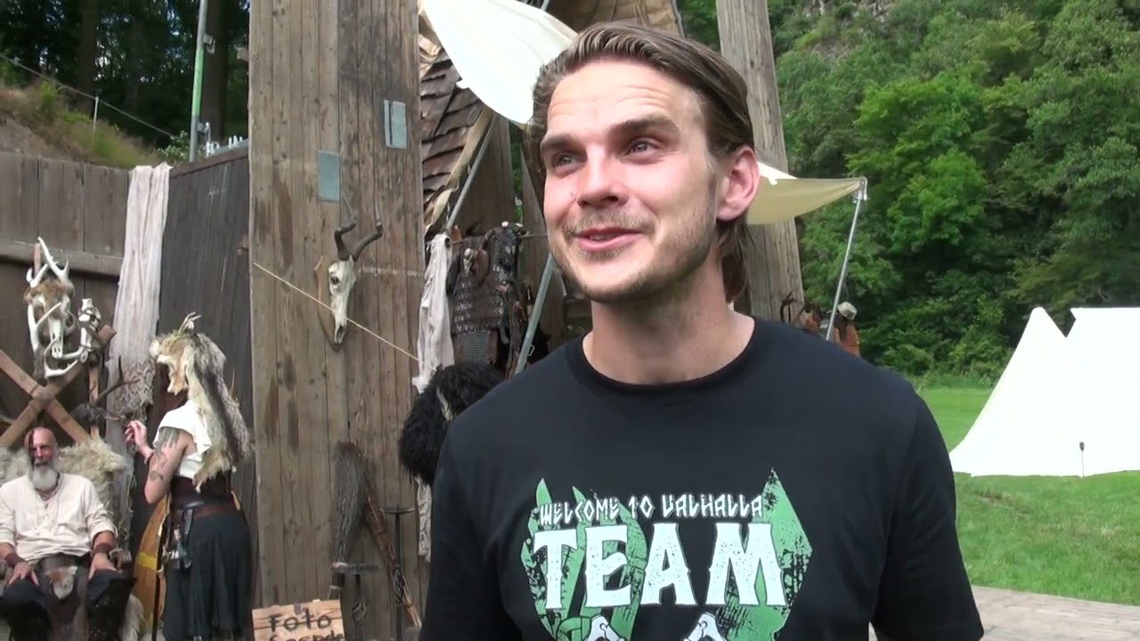 VIKINGS MARCO ILSO Interview WELCOME TO VALHALLA Con Germany Marco Ilsø FUNNY SET MEMORIES