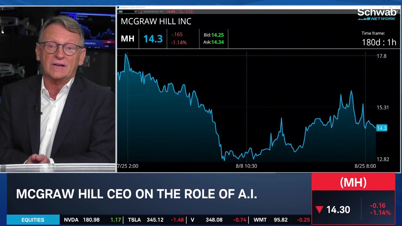McGraw Hill (MH) CEO on First Post-IPO Earnings, 