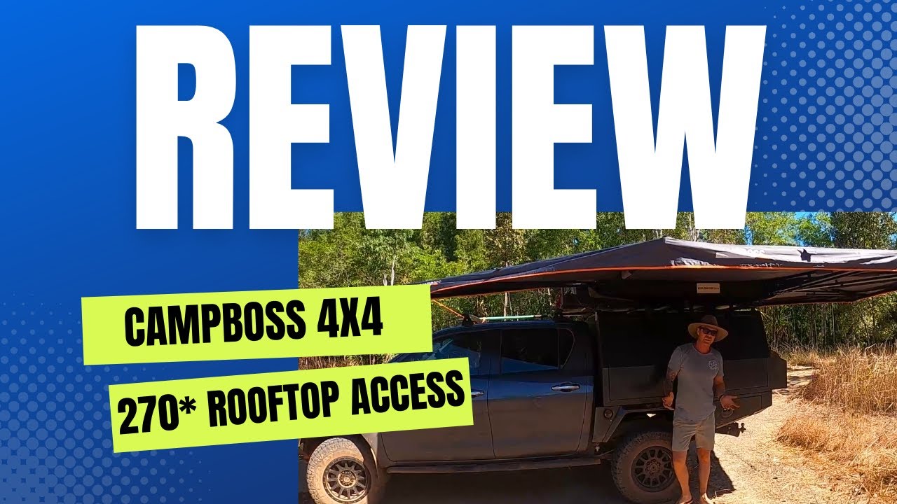 ОБЗОР!! ТЕНТ CAMPBOSS 4x4 270 XL С ВХОДОМ-МОЛНИЕЙ RTT