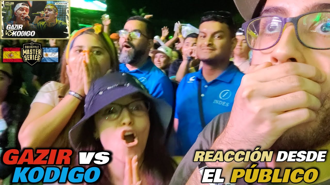 🔴COLOMBIANOS REACCIONAN DESDE EL PÚBLICO a KODIGO vs GAZIR - ¿ERA RÉPLICA?🤔 [FMS INTERNACIONAL 2025]