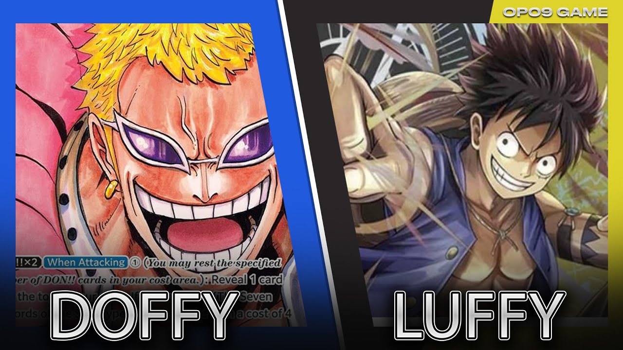 [OP09] Doflamingo vs BY Luffy One Piece TCG Game 2