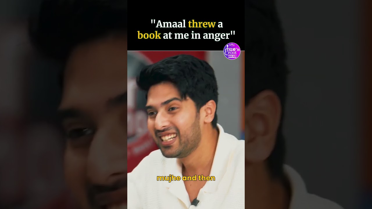 Armaan Malik on his fight with Amaal | Indie'N Folk Project #shorts #armaanmalik
