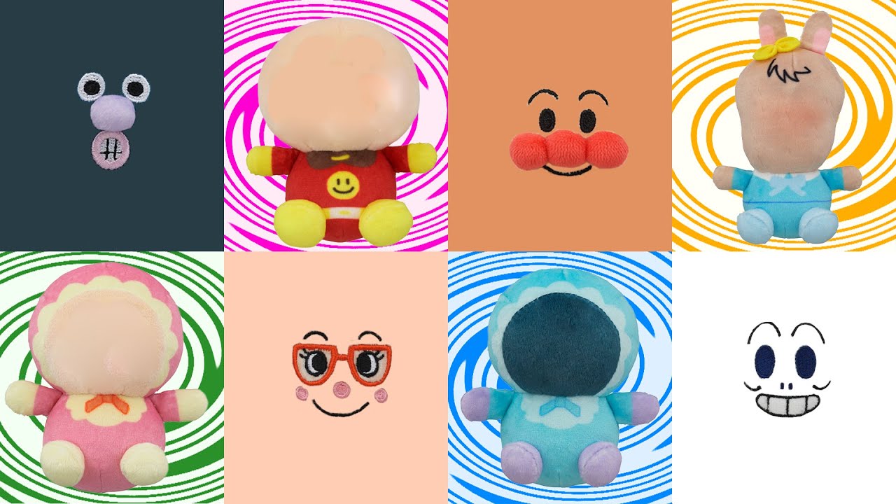 アンパンマンのこれだーれだ❓新作人形でぐるぐるクイズ🌈　おもちゃ アニメ 童謡 知育 赤ちゃん喜ぶ 幼児向け 教育 クイズ