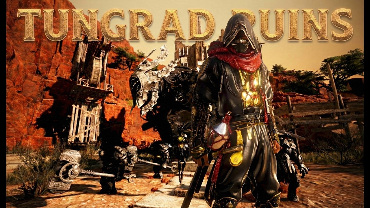 Black Desert Console Ninja Gameplay - Tungrad Ruins Grind #gaming #ninja #blackdesert