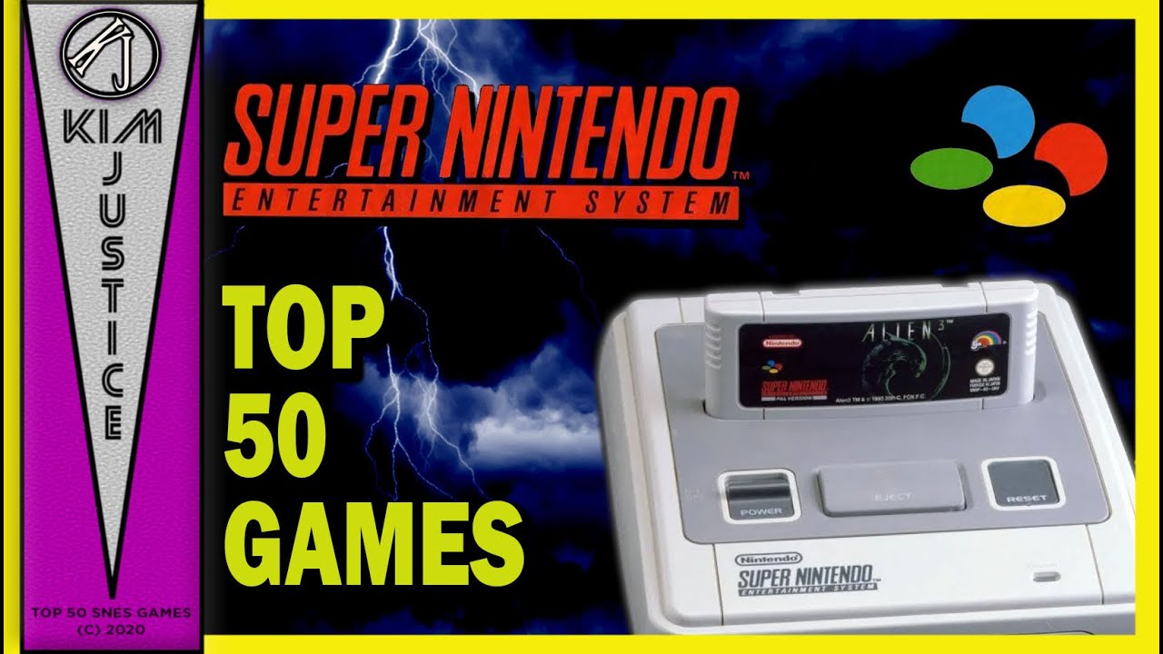 Kim Justice's Top 50 SNES Games of All-Time