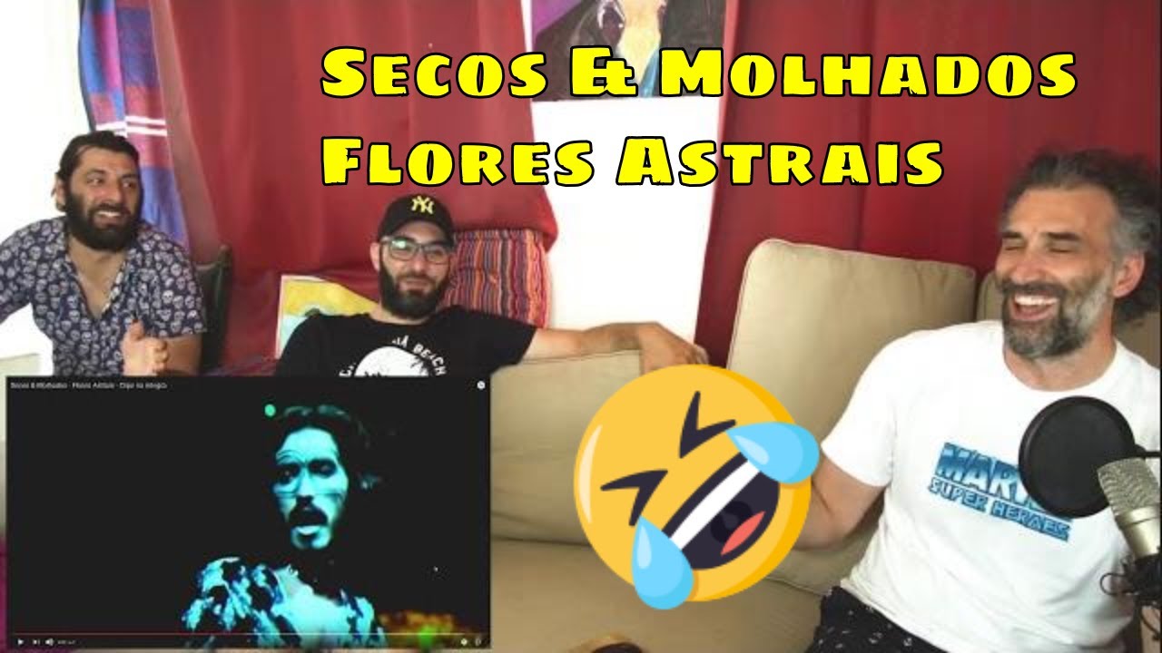 Secos & Molhados - Flores Astrais - Clipe na íntegra - their first time reaction