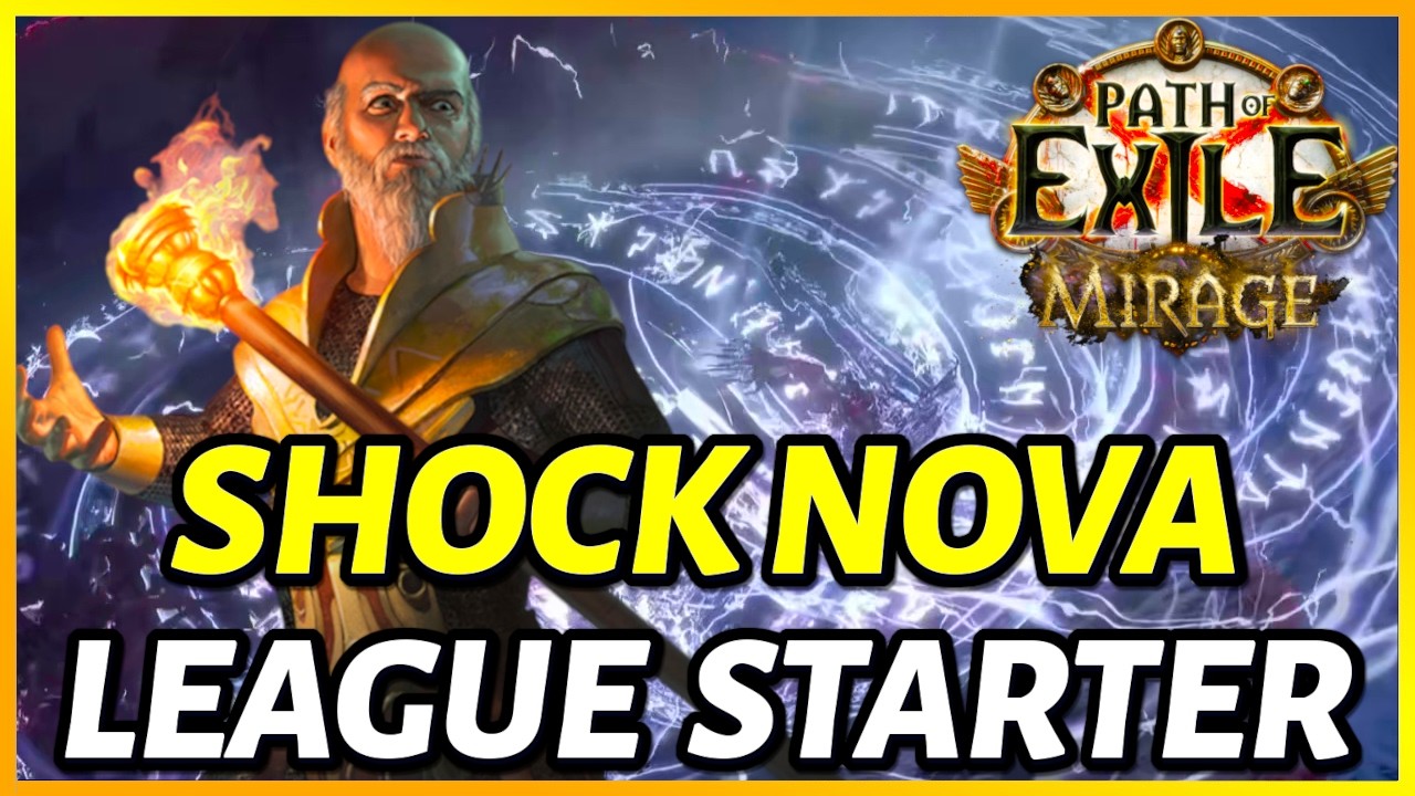 [PoE 3.28] New Shock Nova Archmage Hierophant - Tanky League Starter