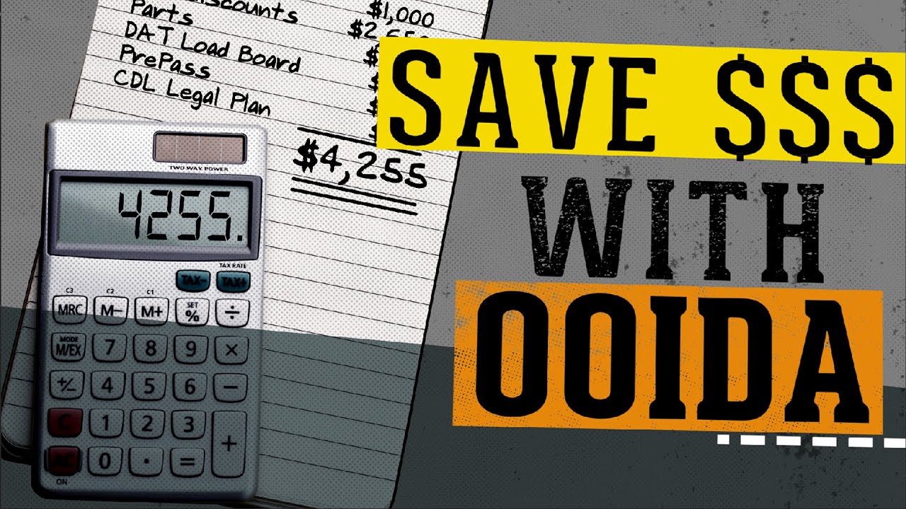 An OOIDA Membership saves truckers money.