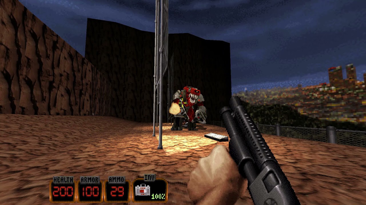 Duke Nukem 3D Final Boss Fight