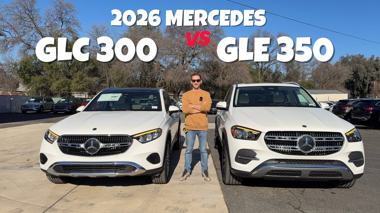 2026 Mercedes GLC 300 vs 2026 Mercedes GLE 350