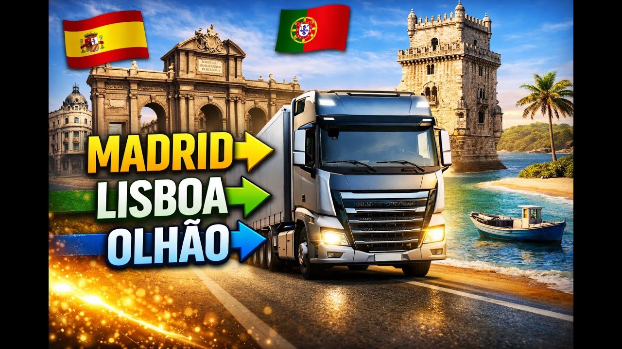 Rutas Ibéricas EP2 /De Madrid a Lisboa con Olhao de yapa /ETS 2