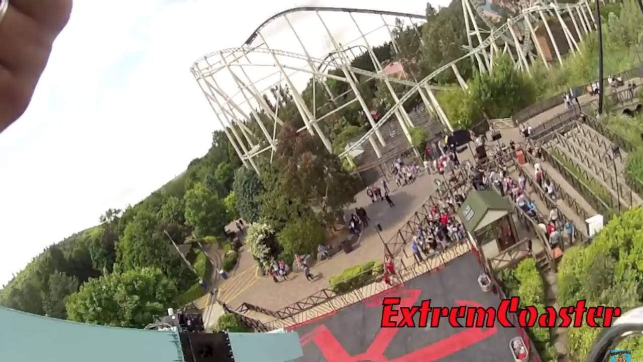SAMURAI - POV - On ride - Thorpe Park - HD
