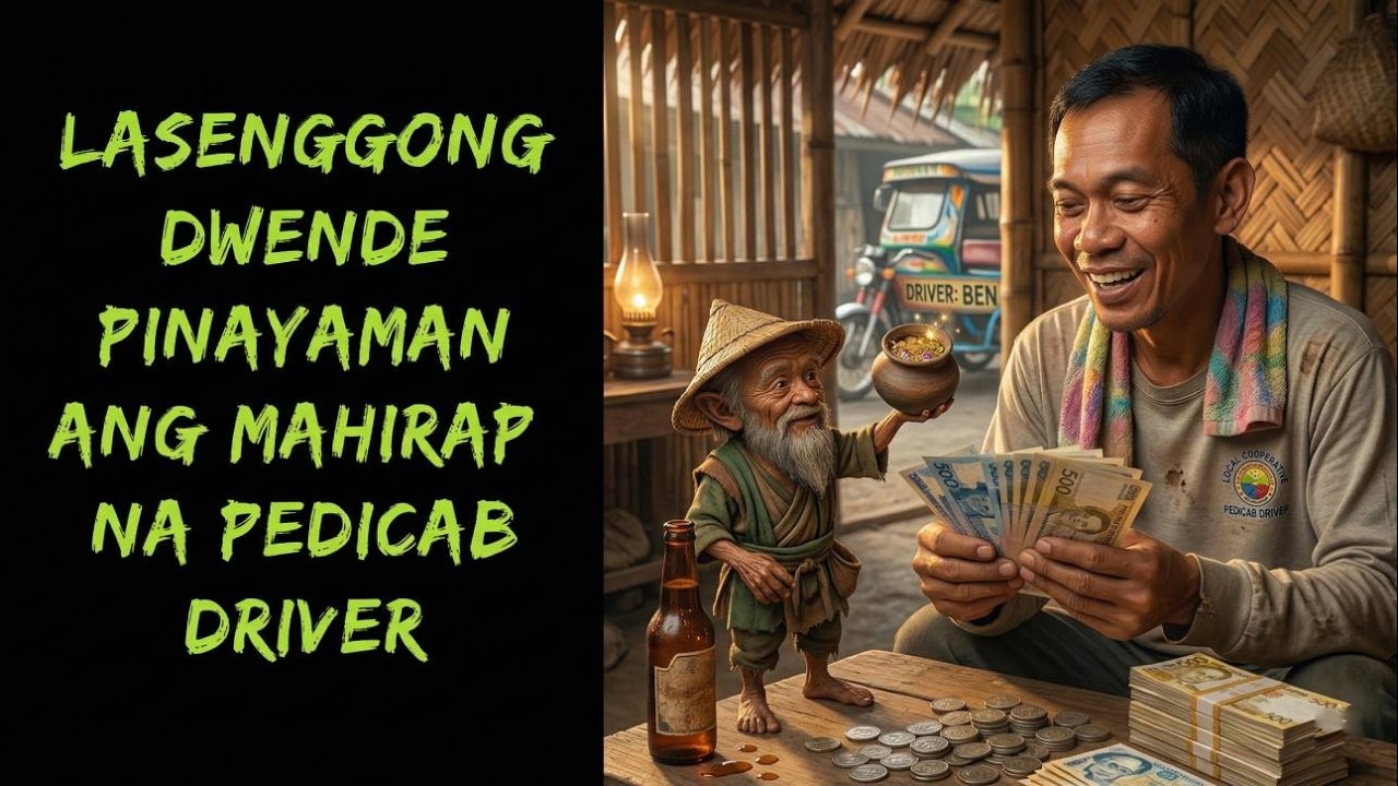 LASENGGONG DWENDE, PINAYAMAN ANG MAHIRAP NA PEDICAB DRIVER