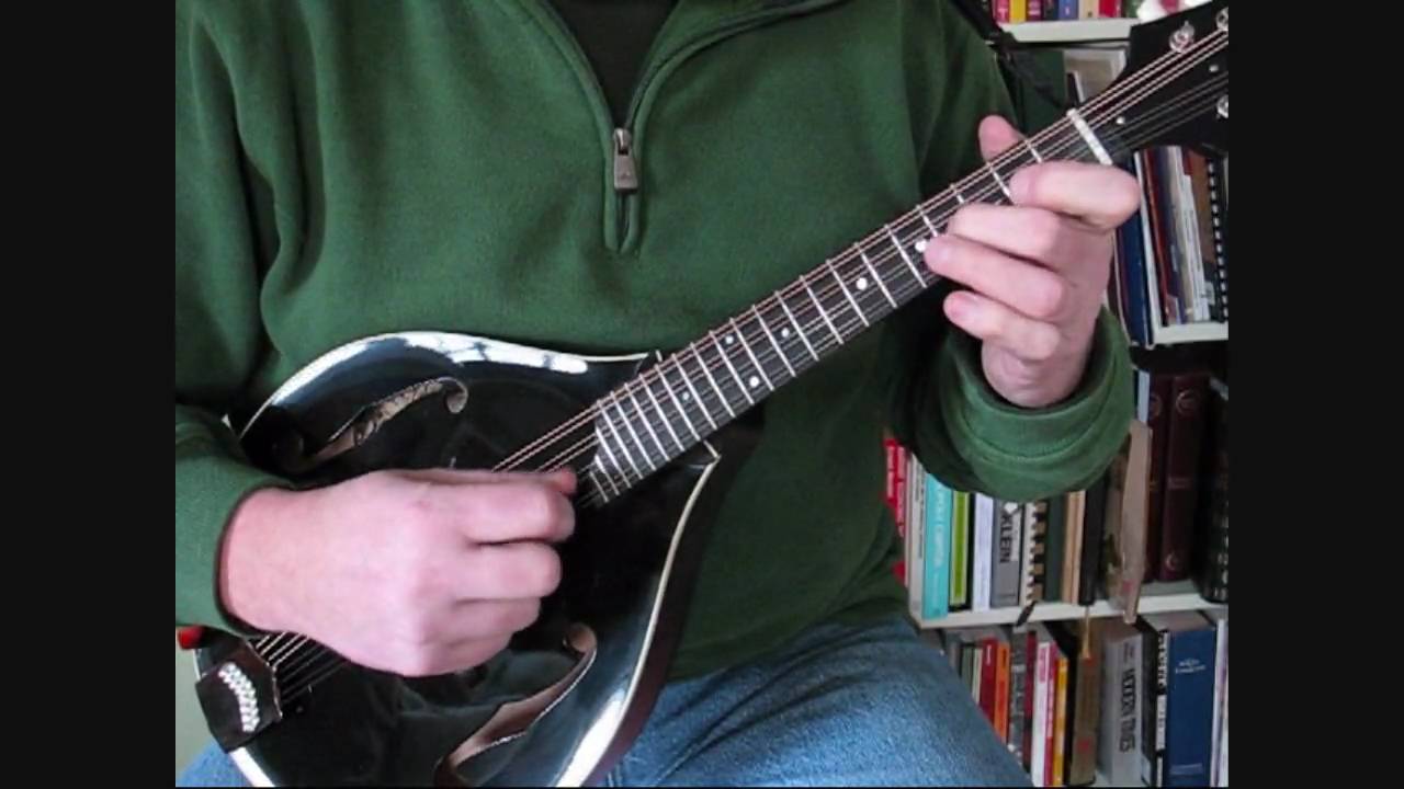 Lord Inchiquin on the mandolin