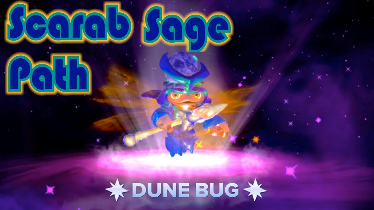 Skylanders Swap Force - Dune Bug - Scarab Sage Path Guide