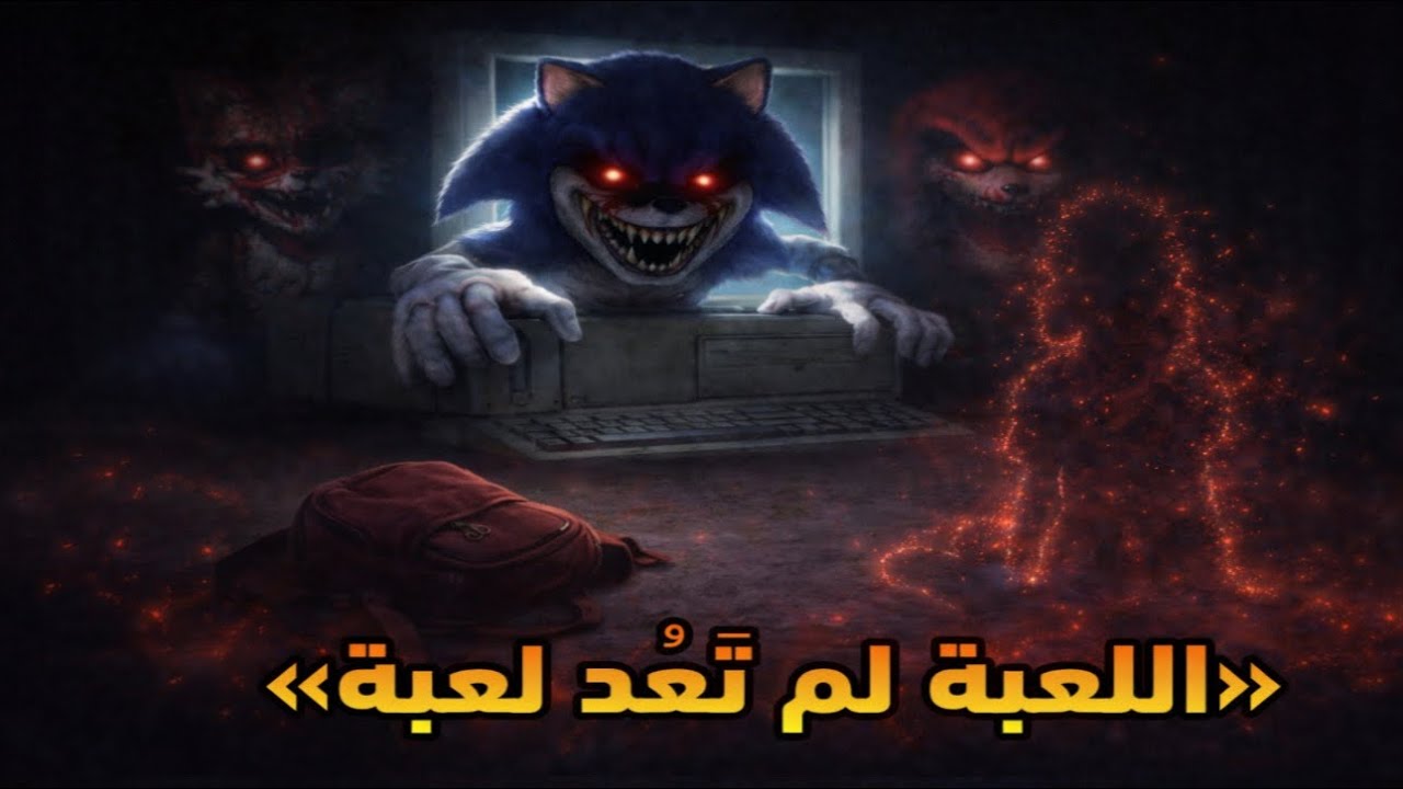  فتاة تلعب لعبة سونيك… ثم تختفي | Analog Horror