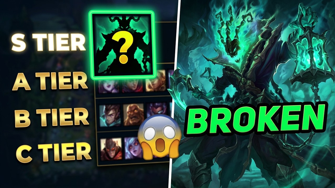 Thresh na supporcie jest BROKEN w league of legends