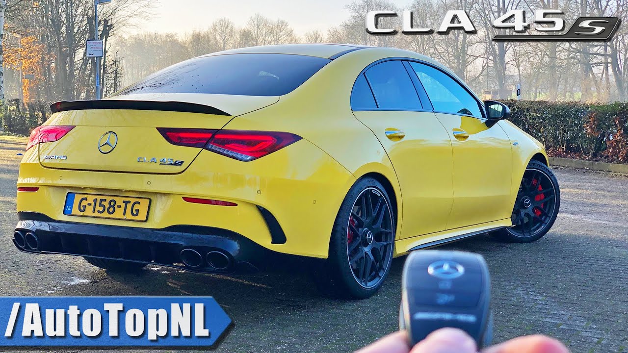 MERCEDES-AMG CLA 45 S 4Matic+ REVIEW on ROAD & AUTOBAHN by AutoTopNL