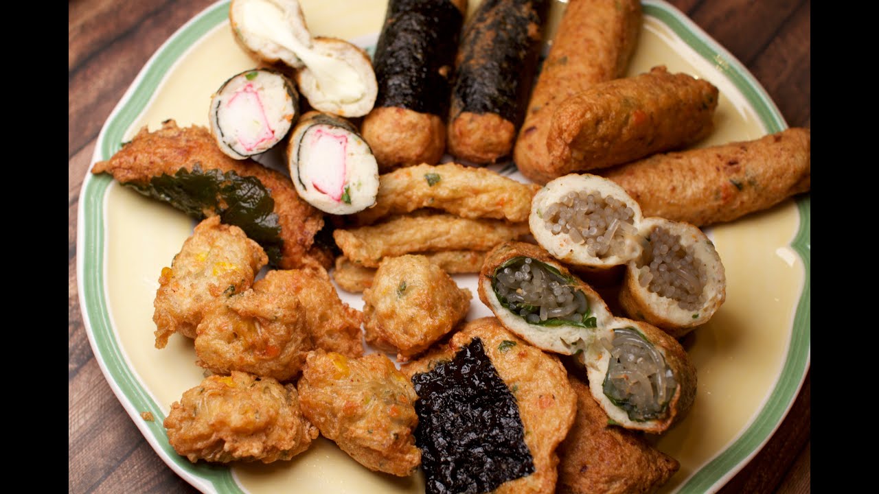 CHẢ CÁ HÀN QUỐC EOMUK- MÓN ĂN ĐƯỜNG PHỐ