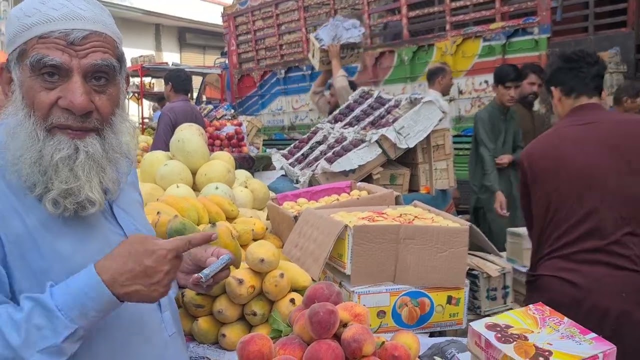 fruits and vegetables market in mirpur Azad kashmir pakistan 07 06 2022