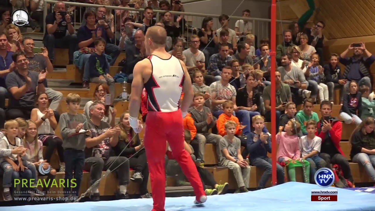 21.10.2017 KTT Heilbronn vs KTV Obere Lahn Fabian Hambüchen Comeback