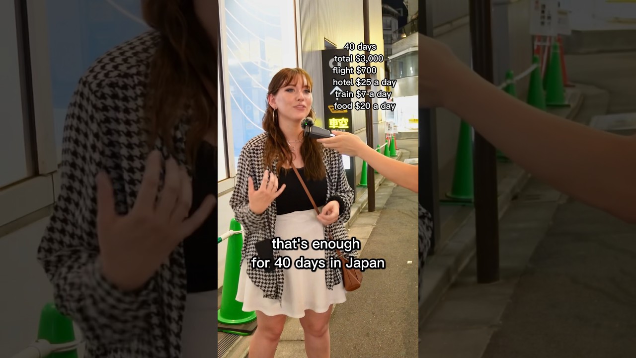 The cost of solo travel in Japan for 40 days