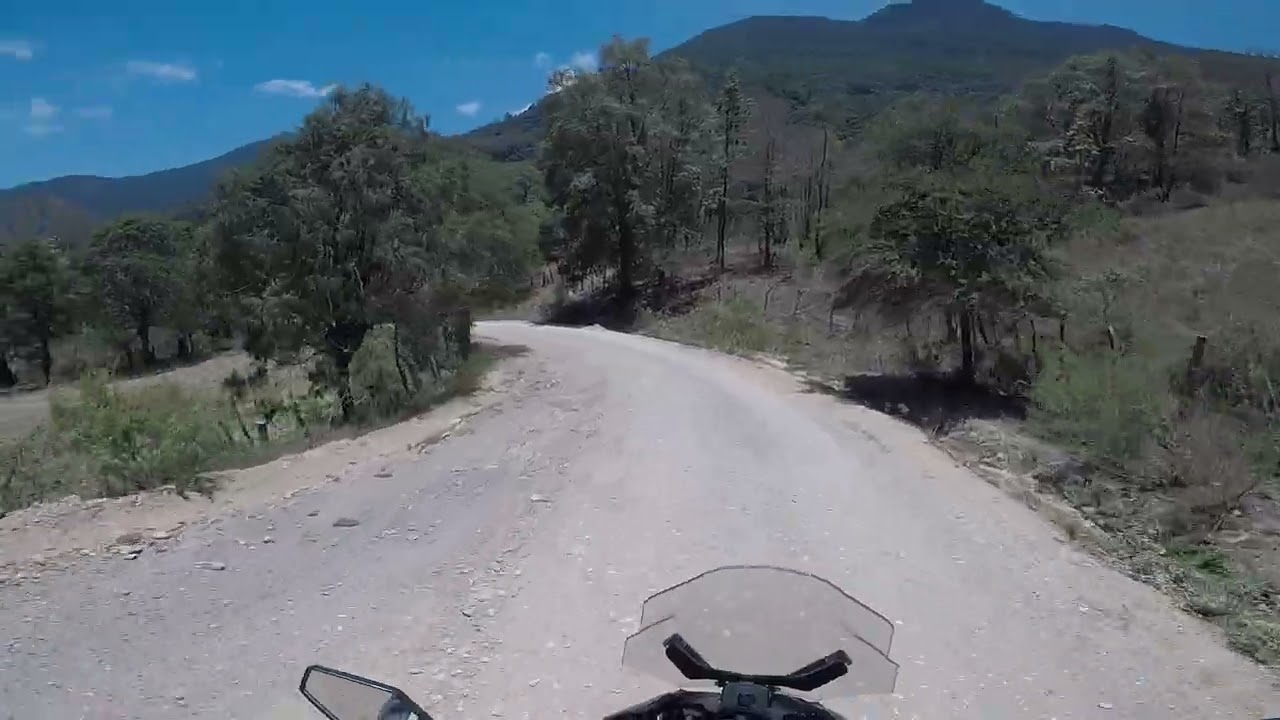 rumbo a conca por el platanal  xichu gto