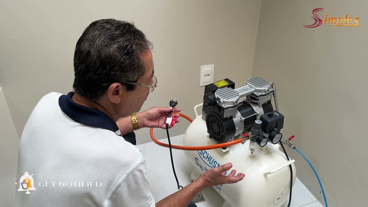 Compressor Odontológico Schuster S45 Geração-III