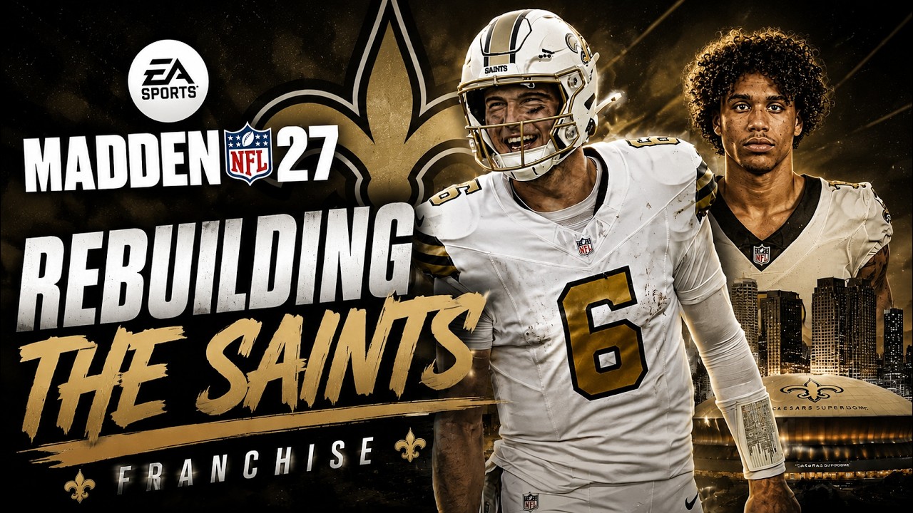 У меня есть 5 лет, чтобы спасти &laquo;Сэйнтс&raquo;&hellip; | Madden 27 Franchise
