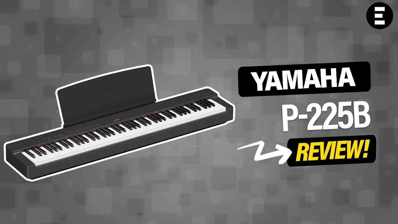 Yamaha P-225B Piano Digital Port&aacute;til para Iniciantes | EGITANA.pt