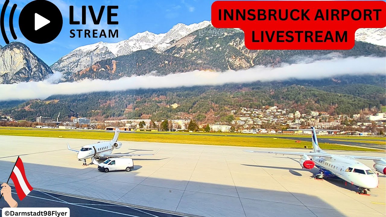 ✈️🏔️ 6 Go Arounds, RampAgent Besuch & Pilot Waves | Planespotting Innsbruck Live | Innsbruck Airport