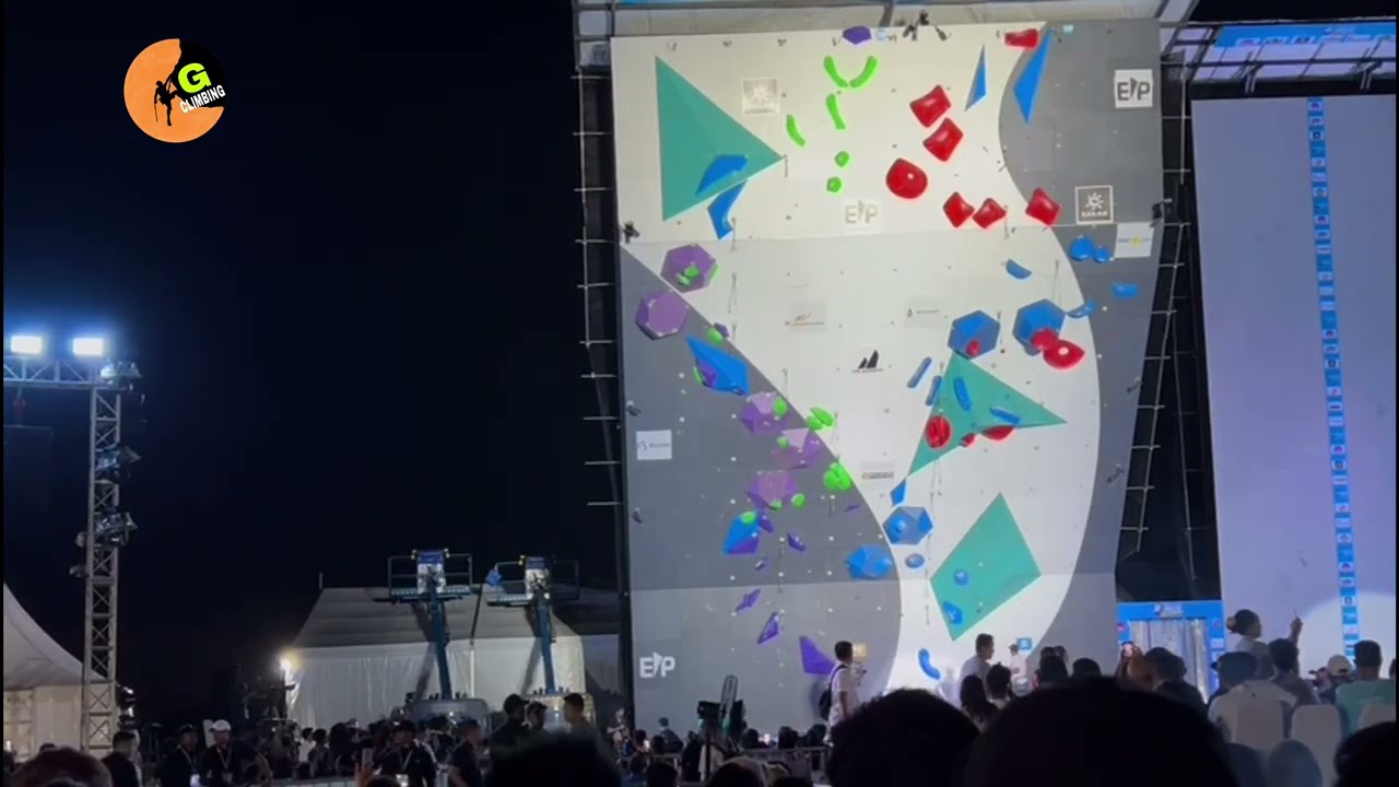 Final  Lead IFSC climbing world cup 2025 di Nusa dua bali