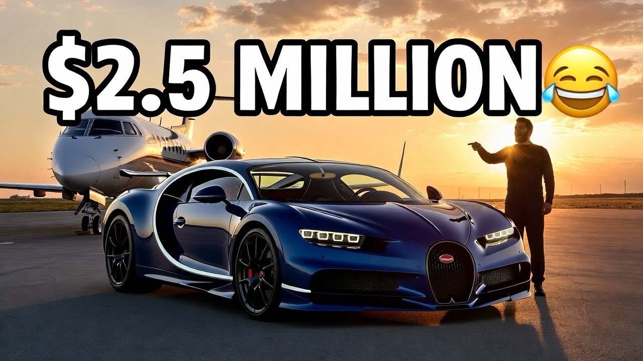 The $2.5 Million Bugatti Chiron – America’s Ultimate Hypercar 🇺🇸