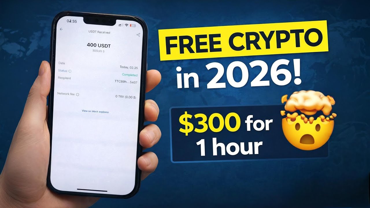 FREE CRYPTO in 2026! I Didn&rsquo;t Expect This Result