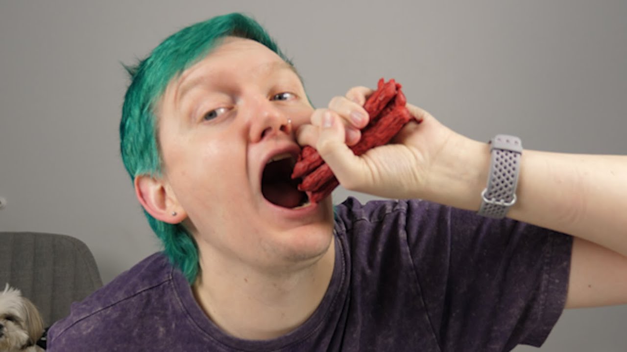 PUTTING MEAT STICKS IN MY GAPE HOLE