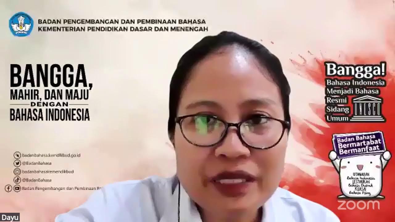 Webinar BIPA: Desain Pembelajaran Berorientasi SKL BIPA