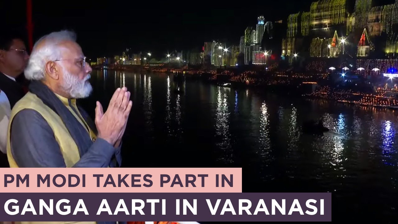 PM Modi takes part in Ganga Aarti in Varanasi