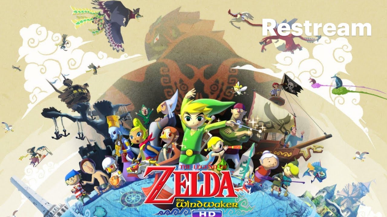 The Legend of Zelda Wind Waker HD. Stream 5! Restoring the Master Sword!