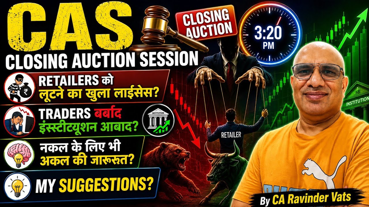 CAS: Big Manipulation Opportunity ? by CA Ravinder Vats