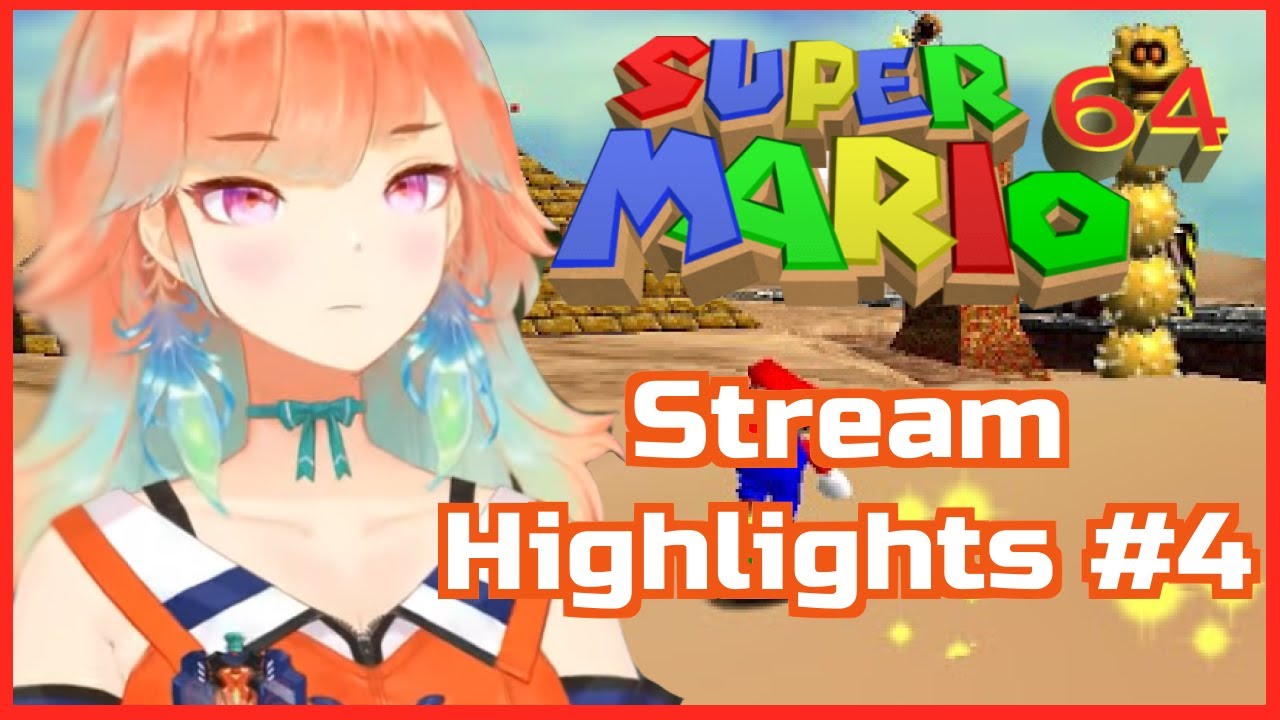SM64 Stream Highlights #4 [Takanashi Kiara / Hololive EN]