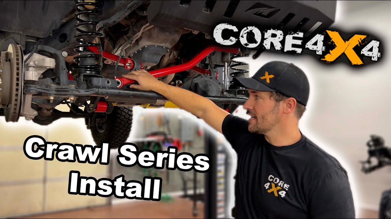 Установка рычага управления Core 4x4 JL Wrangler