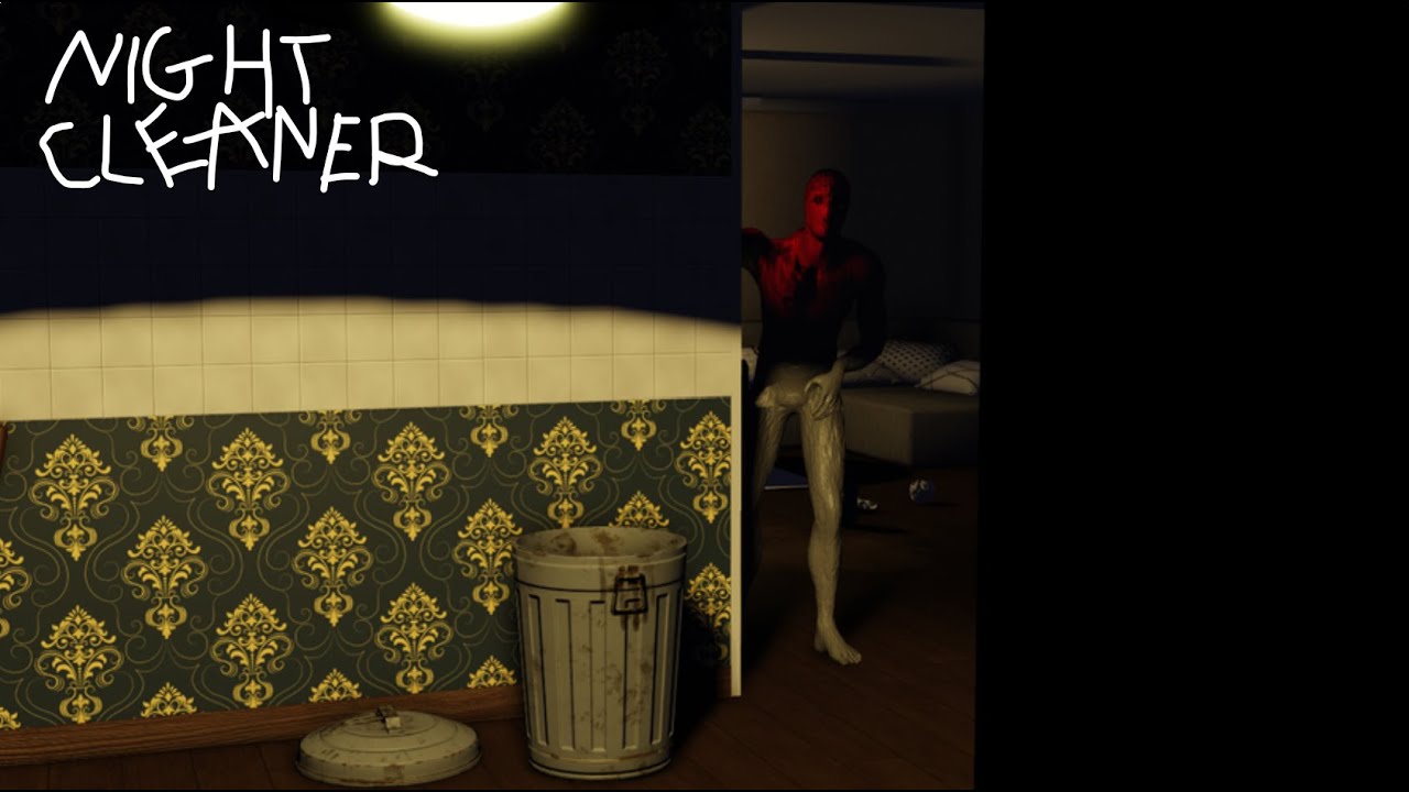 SHORT CREEPY HORROR STORY - Night CLeaner | Roblox horror game