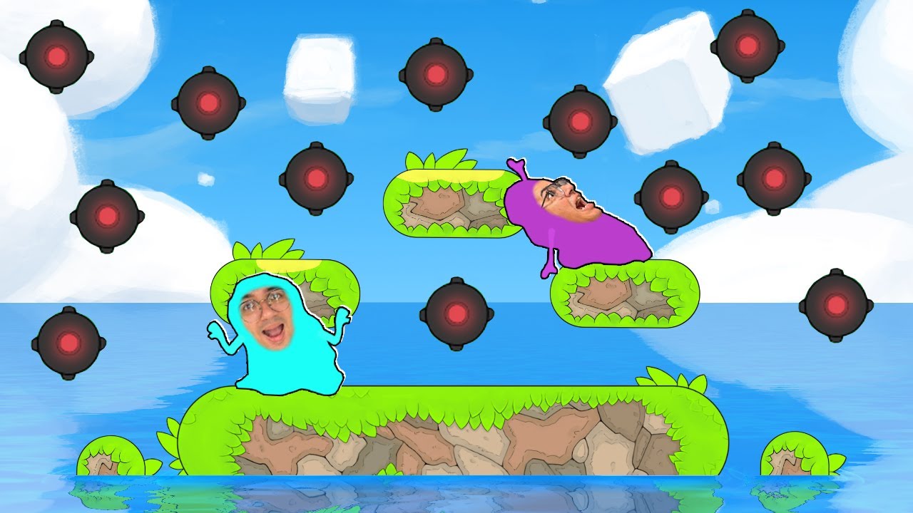CRIAMOS UM CAMPO MINADO NA ARENA DAS GOSMAS PEGAJOSAS! (imposs&iacute;vel sobreviver?)
