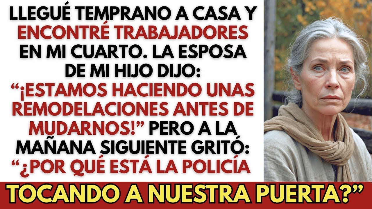 ¡Llegué Temprano a Casa y Encontré Trabajadores en Mi Cuarto! A la Mañana Siguiente, ¡La Policía