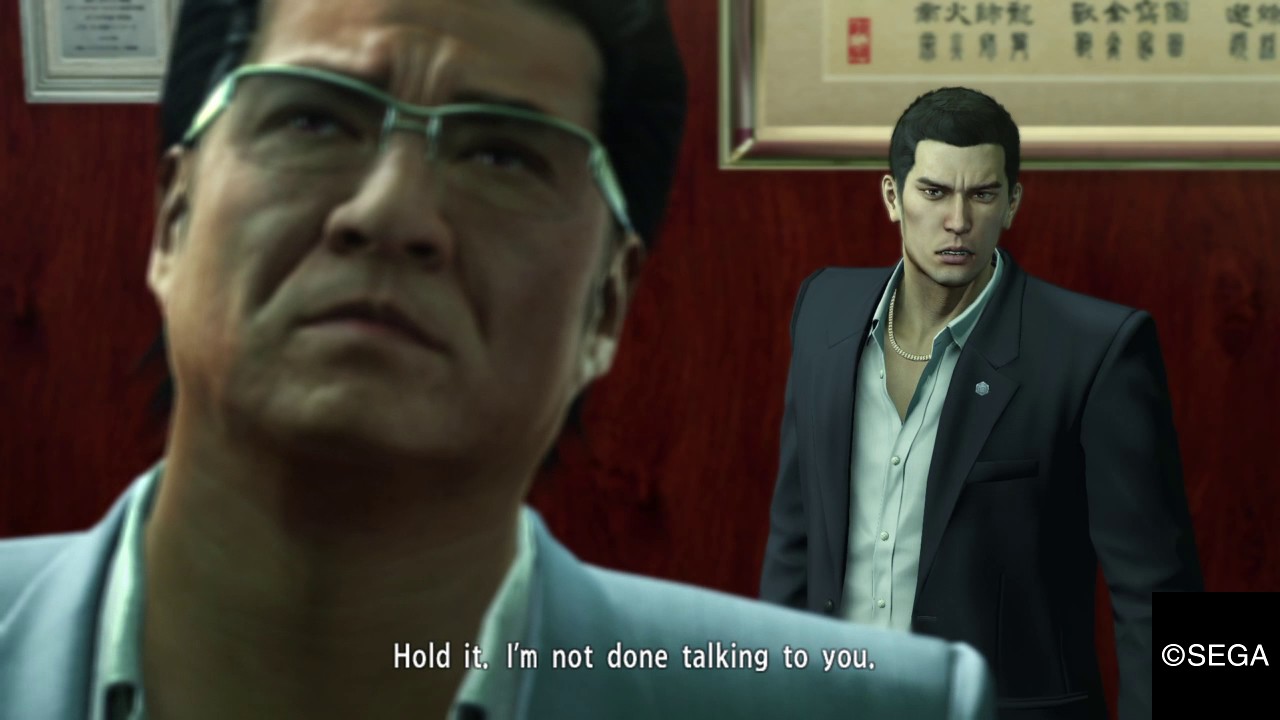 YAKUZA 0 leaving the Dojima family
