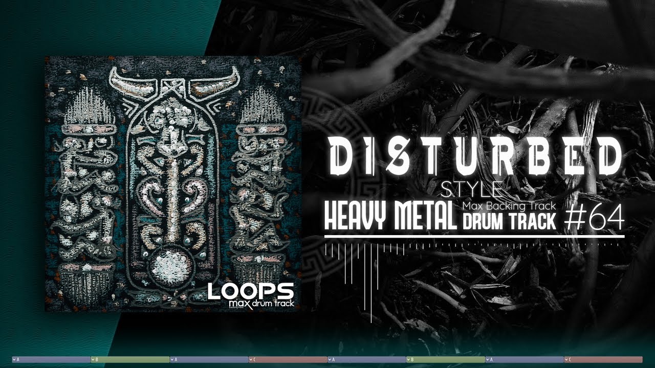 Heavy Metal Drum Track / Disturbed Style / 140 bpm