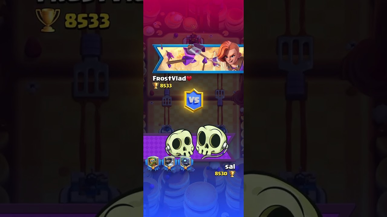 Jugando clash 😱😱😱
